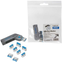 Logilink AU0045 USB prievado blokatorius Logilink AU0045 USB prievado blokatorius