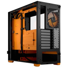 Fractal Design Pop Air TG RGB Oranžinė Korpusas Clear Tint Juoda / Oranžinė