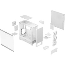 Fractal Design Pop XL Air RGB White TG Clear Tint korpusas Fractal Design Pop XL Air RGB White TG Clear Tint korpusas