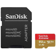 Sandisk Micro SDXC 512GB Class 10 UHS-I SDSQXAV-512G-GN6MA Sandisk Micro SDXC 512GB Class 10 UHS-I SDSQXAV-512G-GN6MA