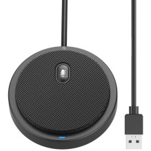 Techly ICC SH-22 daugiakryptis USB mikrofonas, juodas
