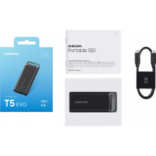 Išorinis standusis diskas „Samsung T5 Evo 4TB MU-PH4T0S“ / ES Išorinis standusis diskas „Samsung T5 Evo 4TB MU-PH4T0S“ / ES