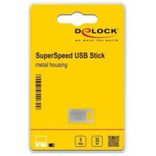 DELOCK 32GB SuperSpeed USB 3.2 Silver