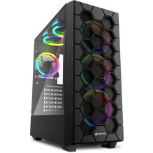 „Sharkoon RGB HEX Black“ „Sharkoon RGB HEX Black“