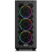 „Sharkoon RGB HEX Black“ „Sharkoon RGB HEX Black“