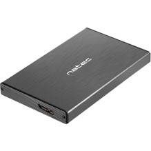 Natec External HDD Enclosure Rhino Go 2,5" Black NKZ-0941 Natec External HDD Enclosure Rhino Go 2,5" Black NKZ-0941