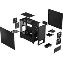 Fractal Design Pop Air Black Solid Fractal Design Pop Air Black Solid