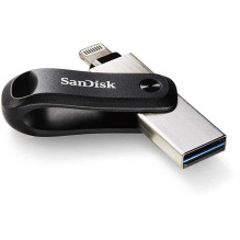Sandisk iXpand Go 256GB Lightning / USB 3.0 Black / Silver SDIX60N-256G-GN6NE