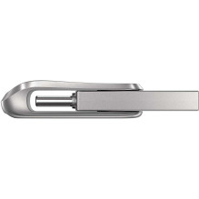 Sandisk 128GB Ultra Dual Drive Luxe USB 3.1 / USB-C Silver Sandisk 128GB Ultra Dual Drive Luxe USB 3.1 / USB-C Silver