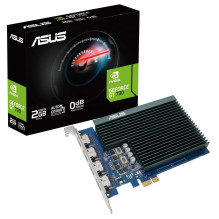 „Asus GeForce GT 730 Silent“ 2 GB GDDR5 64 bitų vaizdo plokštė „Asus GeForce GT 730 Silent“ 2 GB GDDR5 64 bitų vaizdo plokštė
