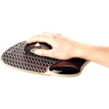 Fellowes Gel Mousepad Chevron