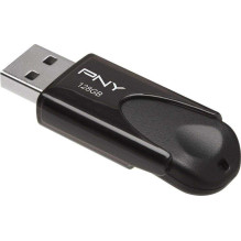PNY Attache 4 128GB USB 2.0 juodas