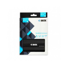 „Ibox“ išorinis kietojo disko korpusas 2,5 colio SATA USB 2.0, juodas, IEU2F01 „Ibox“ išorinis kietojo disko korpusas 2,5 colio SATA USB 2.0, juodas, IEU2F01