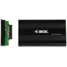 „Ibox“ išorinis kietojo disko korpusas 2,5 colio SATA USB 2.0, juodas, IEU2F01 „Ibox“ išorinis kietojo disko korpusas 2,5 colio SATA USB 2.0, juodas, IEU2F01
