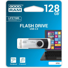 „Goodram UTS2“ 128 GB USB 2.0, juodas „Goodram UTS2“ 128 GB USB 2.0, juodas
