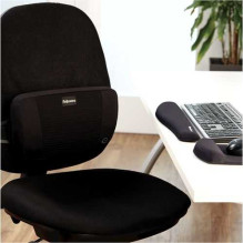 Fellowes klaviatūros riešo atrama PlushTouch, juoda