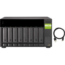 QNAP TL-D800C 2.5" / 3.5" SATA USB 3.2 Black / Gray QNAP TL-D800C 2.5" / 3.5" SATA USB 3.2 Black / Gray