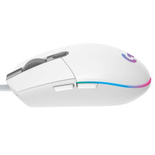 „Logitech G203 Lightsync“ – baltas, 910-005797