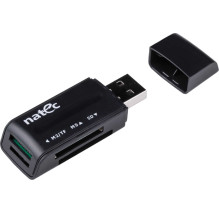 „Natec Mini Ant 3“ USB 2.0, juodas