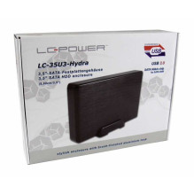 LC-Power External HDD Enclosure 3,5" USB 3.0 Black LC-35U3