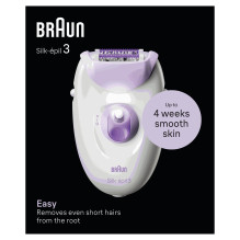 Braun SE3-000 White / Purple