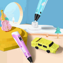 „Fusion Accessories“ 3D spausdinimo rašiklis figūrėlėms kurti iš PLA / ABS, rožinis FUS3DPENPI „Fusion Accessories“ 3D spausdinimo rašiklis figūrėlėms kurti iš PLA / ABS, rožinis FUS3DPENPI
