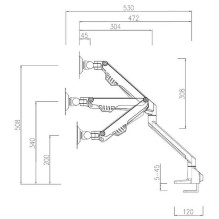 NEOMOUNTS FPMA-D750DBLACK2 NEOMOUNTS FPMA-D750DBLACK2