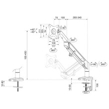 NEOMOUNT DS70-810BL1