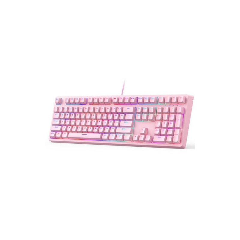Aukey Aukey KM-G15 Blue Switch Pink