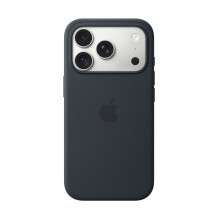MK8X4ZM / „iPhone 18 Pro“ silikoninis dėklas su „MagSafe“ sąsaja, tamsiai mėlynas Blue