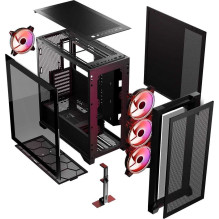 Modecom Volcano Expanse S Apex ARGB Black“