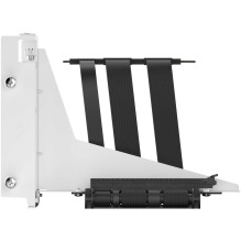„Fractal Design Fractal Design Flex 2 PCIe 4.0 x16“ baltas, laikiklis + prailginimo kabelis (su