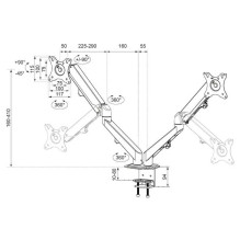 NEOMOUNTS DS70-700BL2 NEOMOUNTS DS70-700BL2