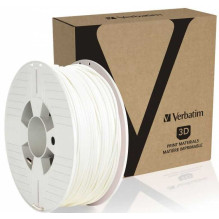 Verbatim 55328 Filament PLA 2.85mm 1kg White Verbatim 55328 Filament PLA 2.85mm 1kg White