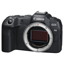 EOS R8 24.2Megapixel Black Digital Camera