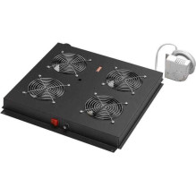 DIGITUS stogo aušinimo įrenginys serveriui DN-19 FAN-4-BN DIGITUS stogo aušinimo įrenginys serveriui DN-19 FAN-4-BN