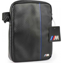 BMW "Tablet Bag (10")" Carbon / Blue Stripe BMW "Tablet Bag (10")" Carbon / Blue Stripe