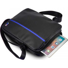 BMW "Tablet Bag (10")" Carbon / Blue Stripe BMW "Tablet Bag (10")" Carbon / Blue Stripe