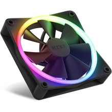 „Nzxt F120 RGB 120 mm“ 3 šviestuvų rinkinys ir RGB valdiklis RF-R12TF-B1