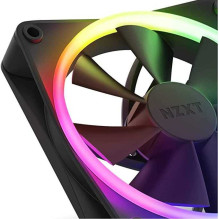 „Nzxt F120 RGB 120 mm“ 3 šviestuvų rinkinys ir RGB valdiklis RF-R12TF-B1