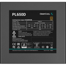 Deepcool PL650D 650W Deepcool PL650D 650W