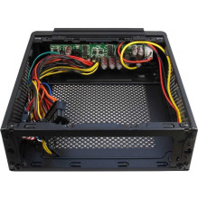 Inter-Tech ITX-603 Juoda
