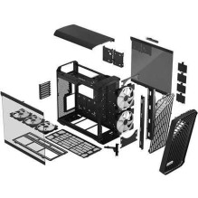 „Fractal Design Torrent Black TG Light Tint“ klaviatūra