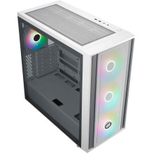 „Cooler Master“ „MasterBox 600 ARGB“ balta