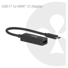 Club3D C tipo USB adapteris HDMI 2.1 8K HDR10 DP1.4 St / Bu mažmeninė prekyba