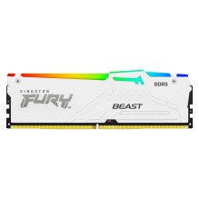 Kingston Fury Beast RGB White 32GB DDR5 6000MHZ DIMM KF560C30BWEA-32 Kingston Fury Beast RGB White 32GB DDR5 6000MHZ DIMM KF560C30BWEA-32