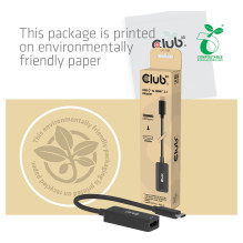 Club3D C tipo USB adapteris HDMI 2.1 8K HDR10 DP1.4 St / Bu mažmeninė prekyba
