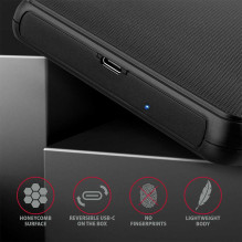 „Axagon“ slankiojanti dėžutė 2,5 colio SATA USB 3.2, juoda EE25-SLC „Axagon“ slankiojanti dėžutė 2,5 colio SATA USB 3.2, juoda EE25-SLC