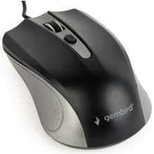 Gembird MUS-4B-01-GB pilka / juoda Gembird MUS-4B-01-GB pilka / juoda