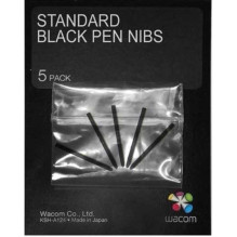 WACOM standartinės juodos plunksnos, 5 vnt. WACOM standartinės juodos plunksnos, 5 vnt.